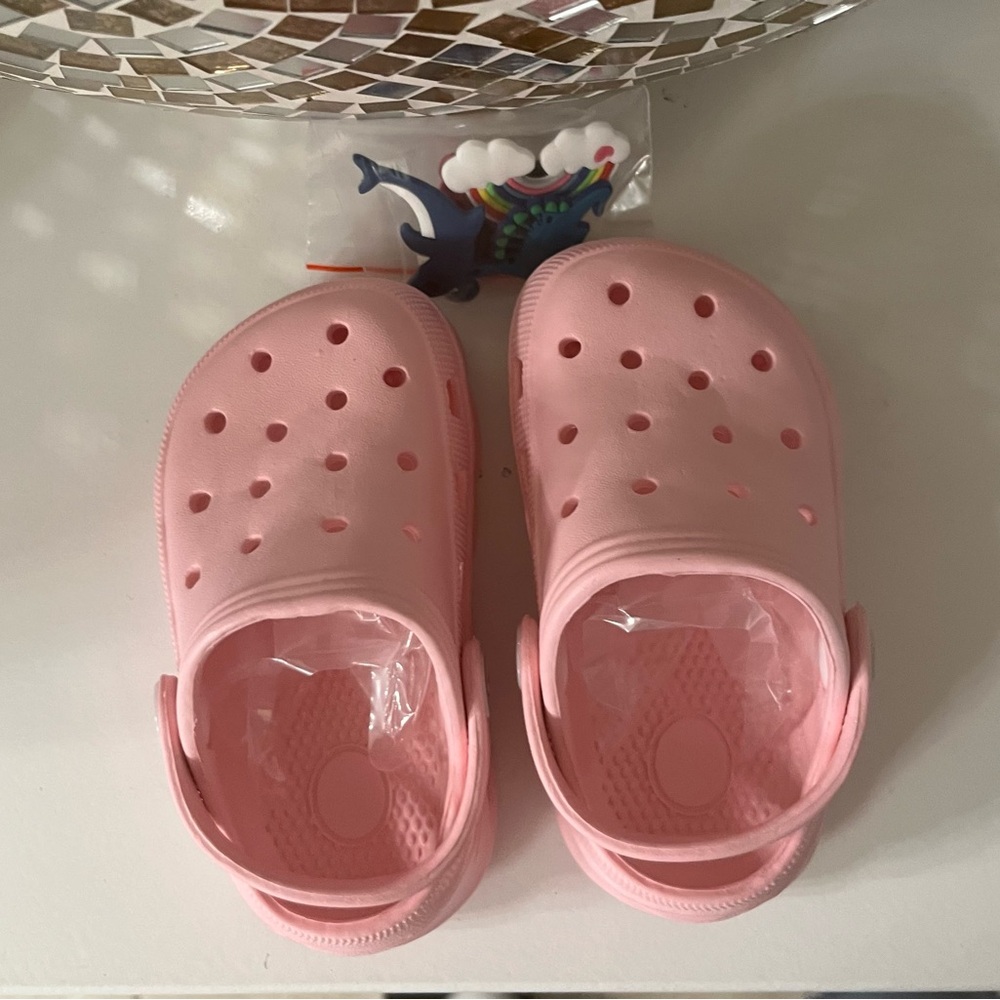 Kids Pink Clogs